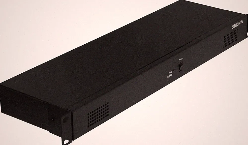 RAID hard drive enclosure rack