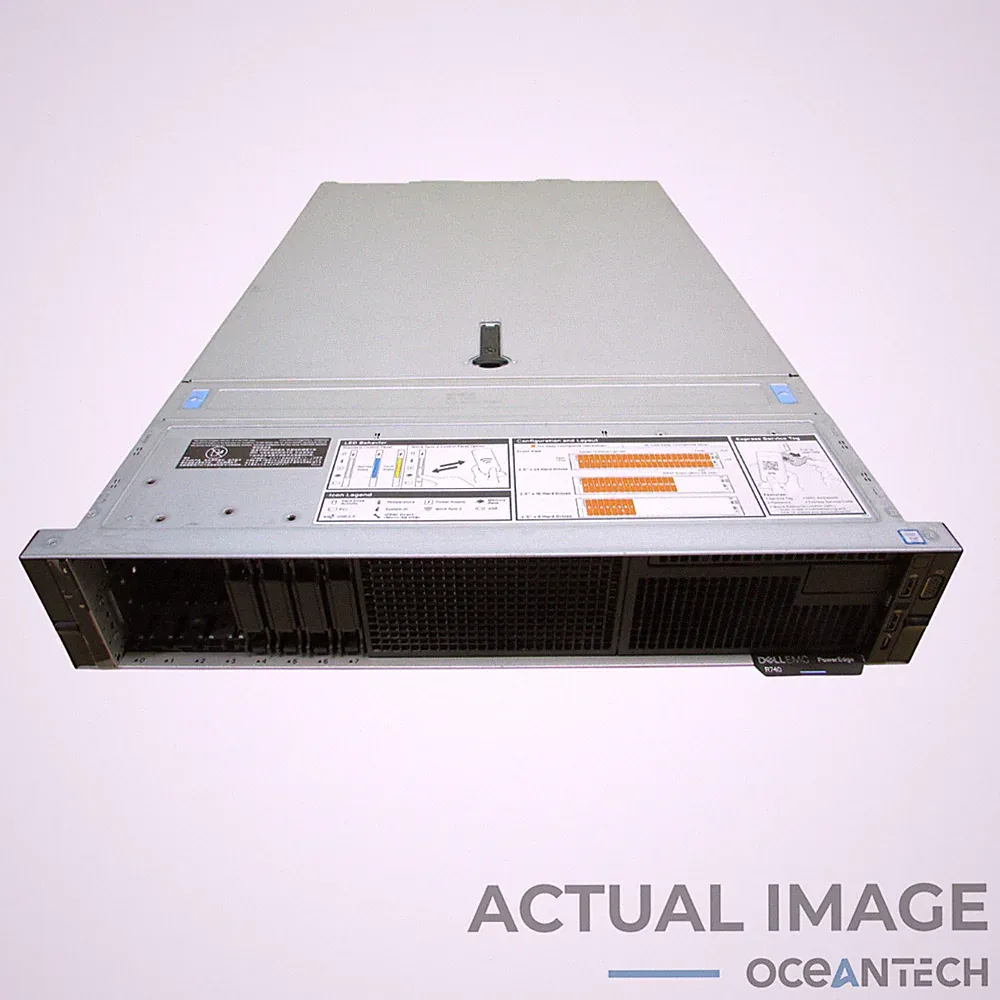 Dell EMC PowerEdge R740 8x 2.5" Bay 2x 1100W PSU No CPU/RAM/HDD/OS