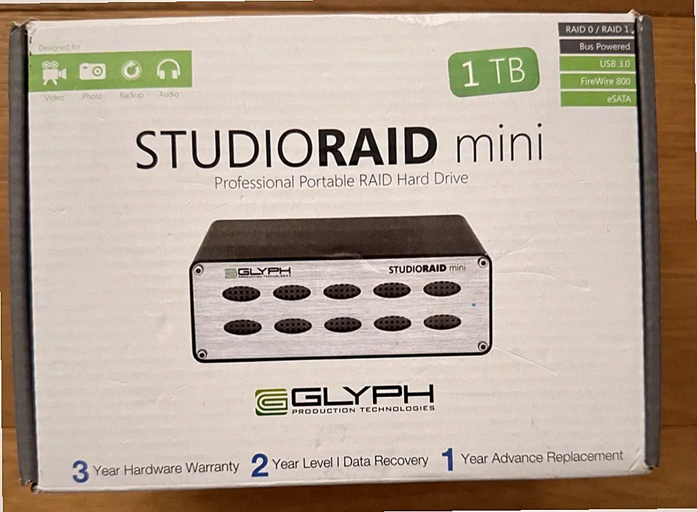 RAID 1 TB hard drive