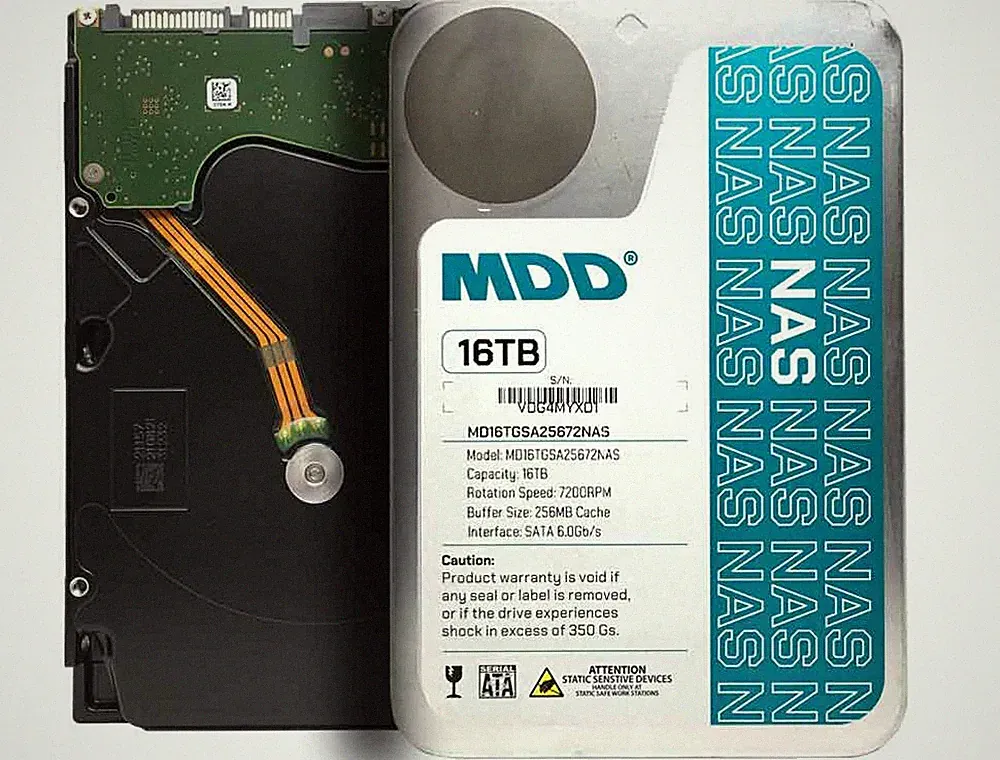 RAID 16 TB hard drive
